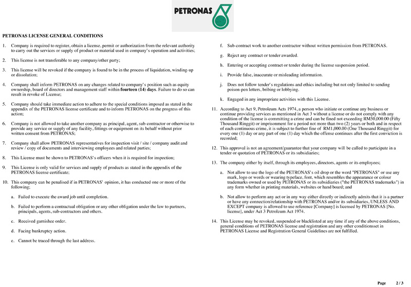 Licenses & Certificates